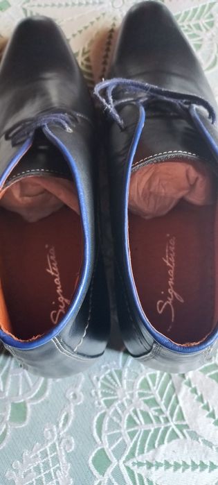 Sapatos em pele Signatura