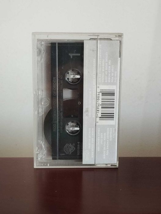 Rod Stewart "Out Of Order" Cassete Audio