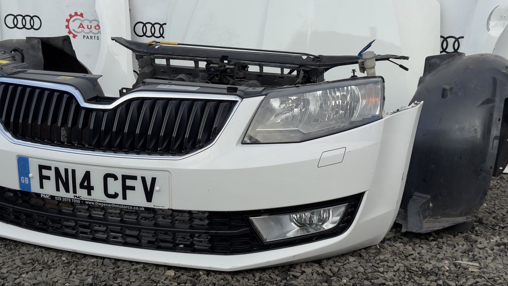 Бампер LF9E Skoda Octavia A7 октавия А7 Бампер передний Бампер