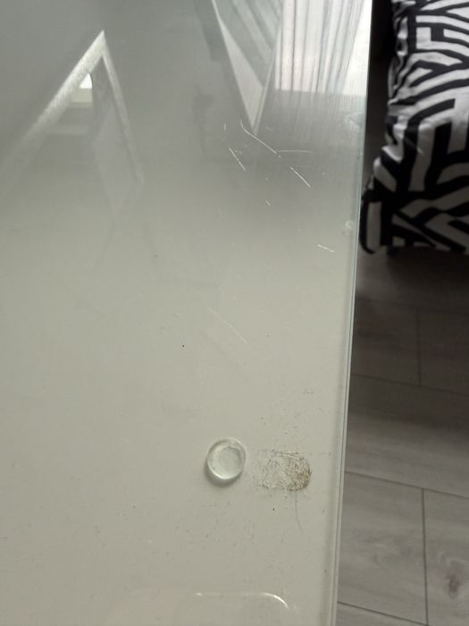 Toaletka biurko białe MALM IKEA