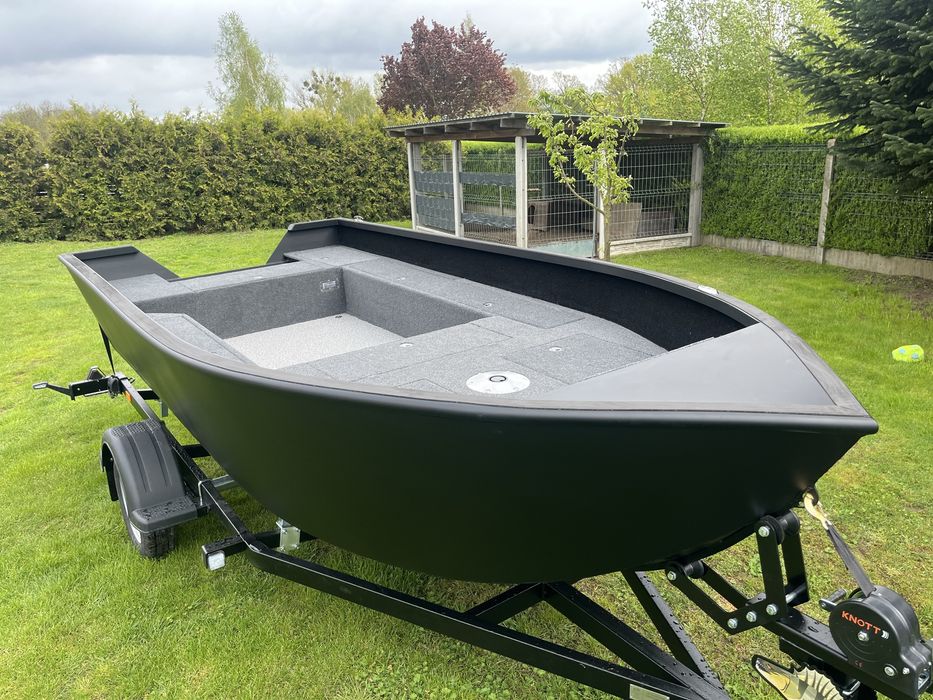 King boats 420 aluminiowe łodzie łódka