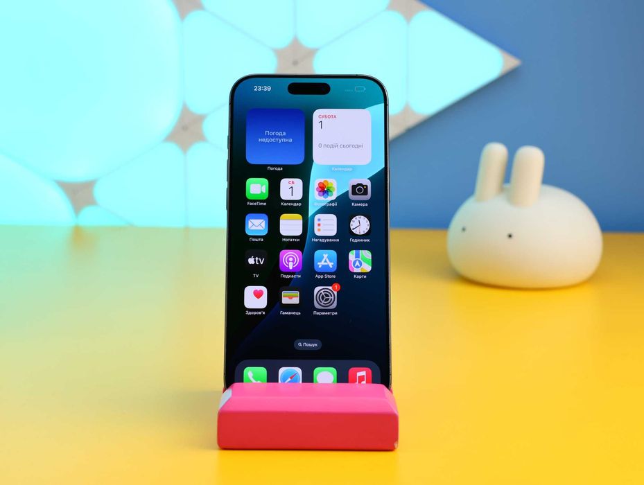 Смартфон Apple iPhone 16 Pro Max 256GB Black (150074) Б/У З ГАРАНТІЄЮ