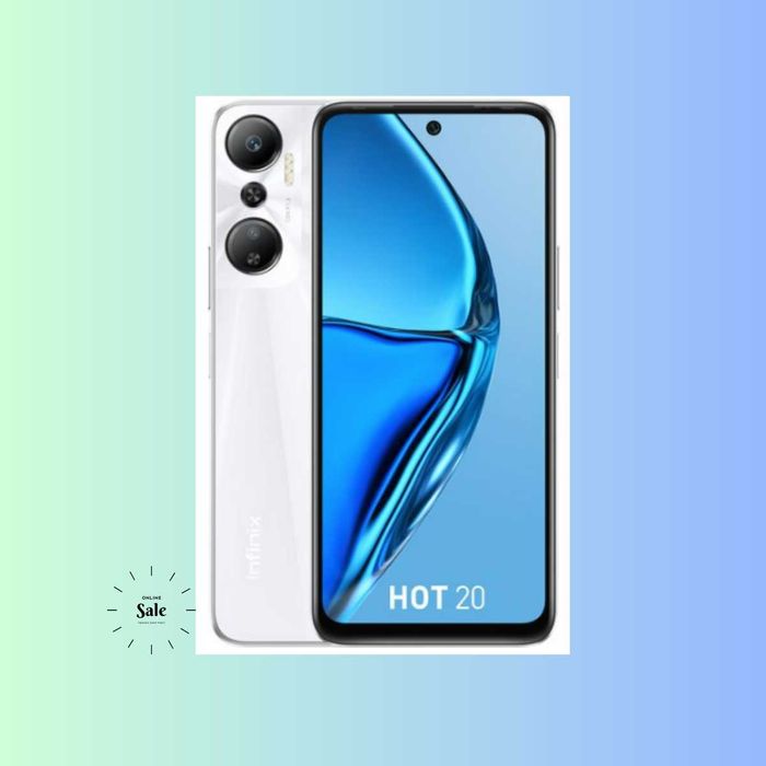 SUPER OKAZJA Smartfon Infinix Hot 20 NFC 6/128 GB BIAŁY