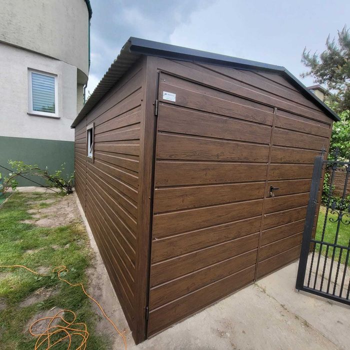 Garaże Blaszane Domki Ogrodowe Łódź Sieradz Wieluń Radomsko Producent