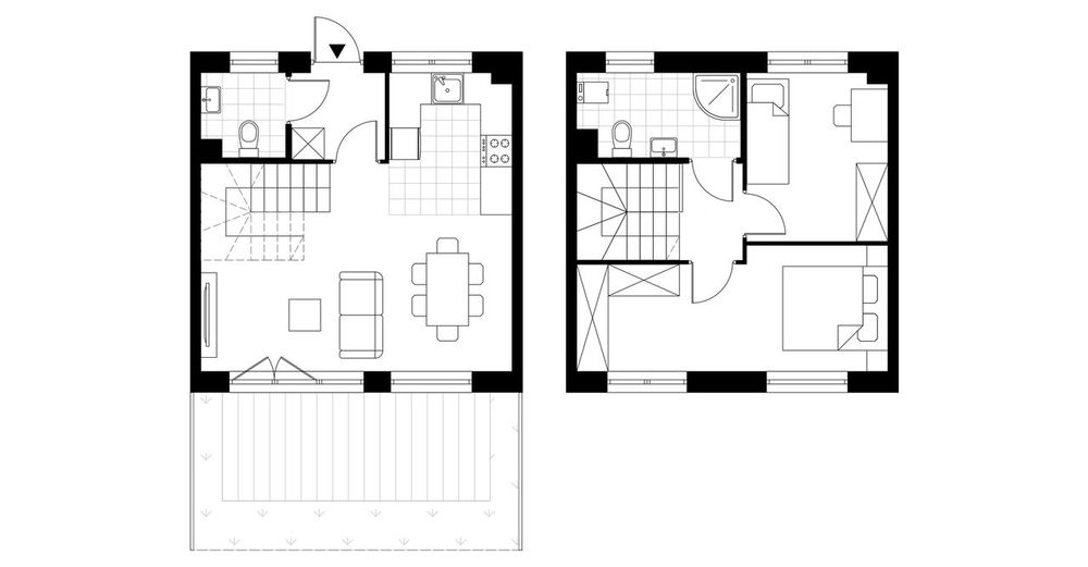 3-pokojowy dom 54m2 + ogródek Bezpośrednio