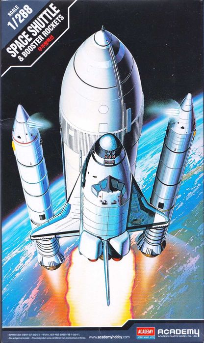 Prom kosmiczny Space Shuttle do sklejania - skala 1:288