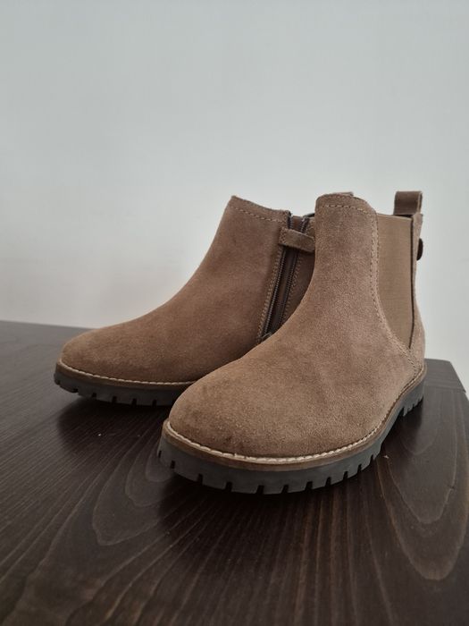 Botas de pele menina