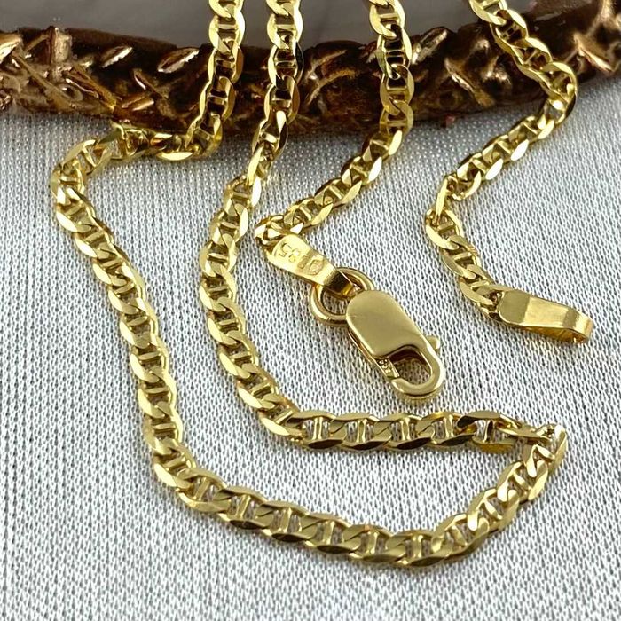 ZŁOTY łańcuszek splot GUCCI pełny 2,3mm PRÓBA 585 (14K) długość 45 cm