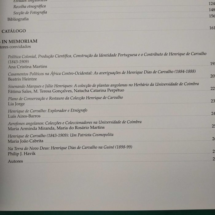 Memórias de um Explorador a Colecção Henrique de Carvalho...