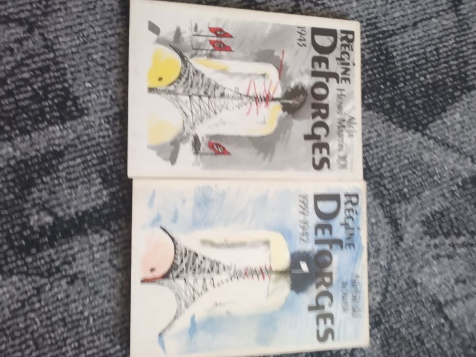 Regine Deforges Niebieski rower