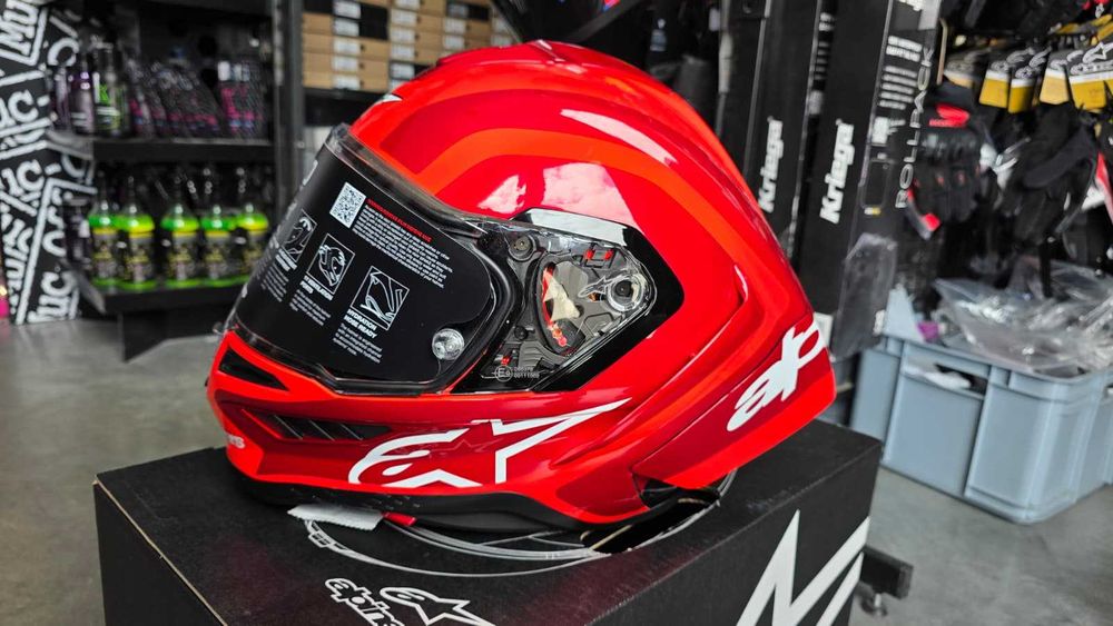 Kask Alpinestars Supertech R10 Arius Helmet Red Czerwony XS'S'M'L'XL'XXL Gratisy!