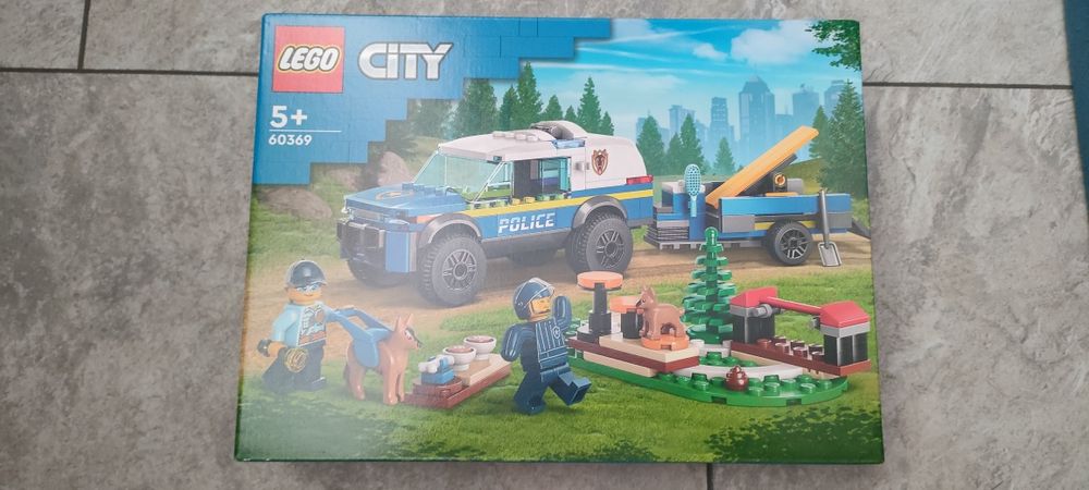 LEGO 60369 City Szkolenie psów policyjnych w terenie
