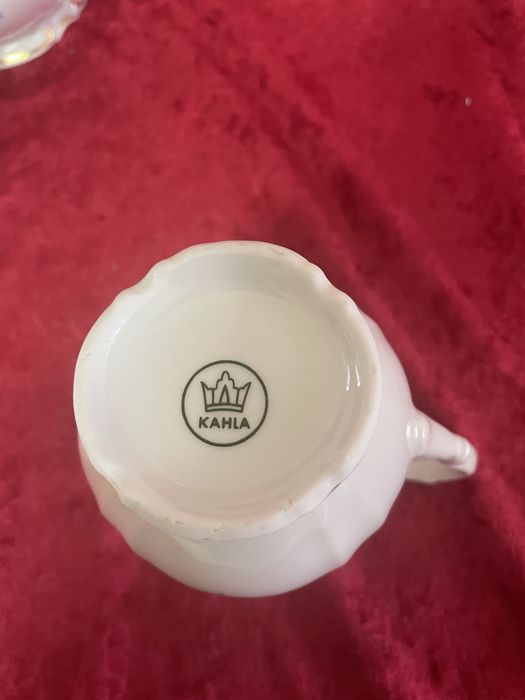 Porcelanowy środek stołu