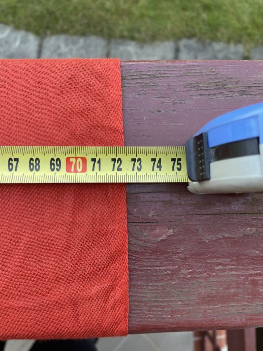 Szal pomarańczowy 197x72