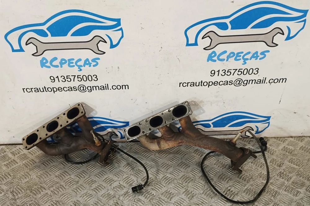 COLETOR ESCAPE INOX SONDA LAMBDA BMW SERIE 3 E36 COUPE 323i 24V 170CV