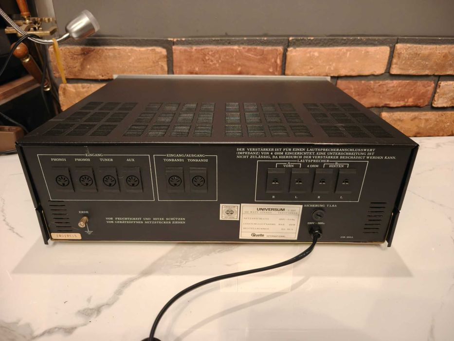 UNIVERSUM Hifi 2500 ! Znakomity wzmacniacz VINTAGE ! OKAZJA