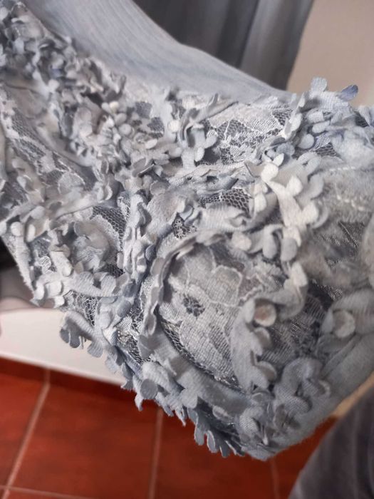 blusa com renda espetacular Punto roma