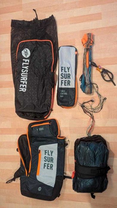 Flysurfer Soul 6 m² z Force Bar S – praktycznie jak nowy