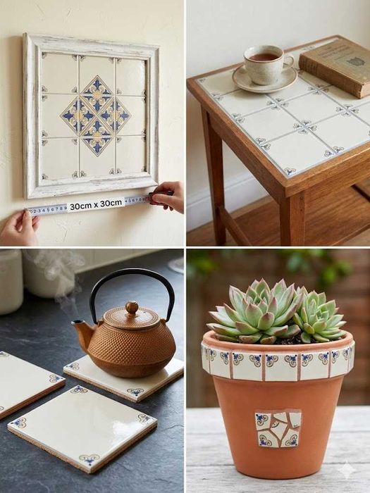 Lote 17 Azulejos (15x15 cm) – Ideais para Decoração + Oferta Extra