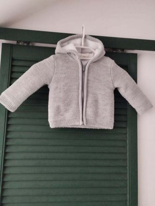 Bluza ciepła szara