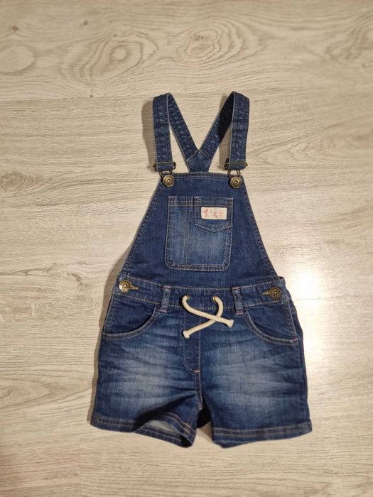 Ogrodniczki krótkie Next 116cm