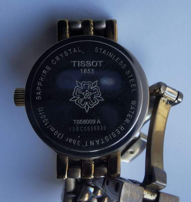 Часы/годинник Tissot оригинальные женские (позолота) T058009A б/у