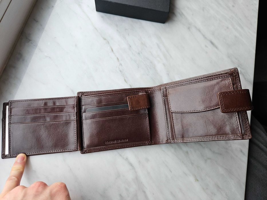 Portfel Ochnik męski skórzany PL-191-87