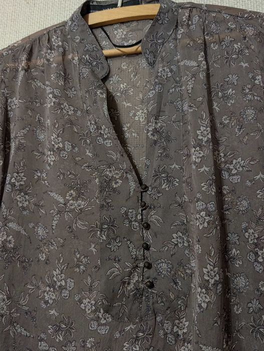 Bluzka jedwabna damska ZARA