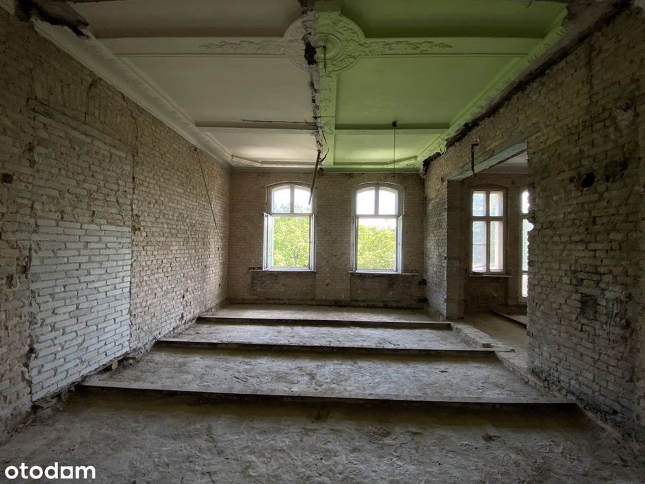 Łazarz mieszkanie kamienica 50m² 3,7m wysokości widok na Park Wilsona