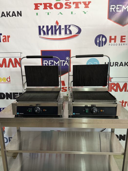 Гриль Hurakan Прижимний-Контактний Для Шаурми!