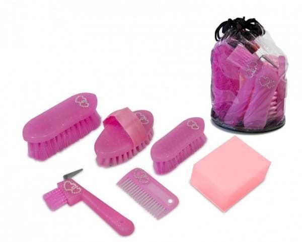 Zestaw do czyszczenia konia York Sweety 3 kolory