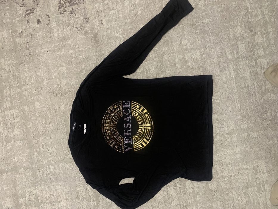 Жіночий реглан новий лонгслів versace М L