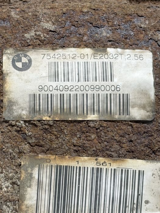 Редуктор bmw E60/E61 535D/дорестайлінг 2003-2006/2.56/240т км пробіг