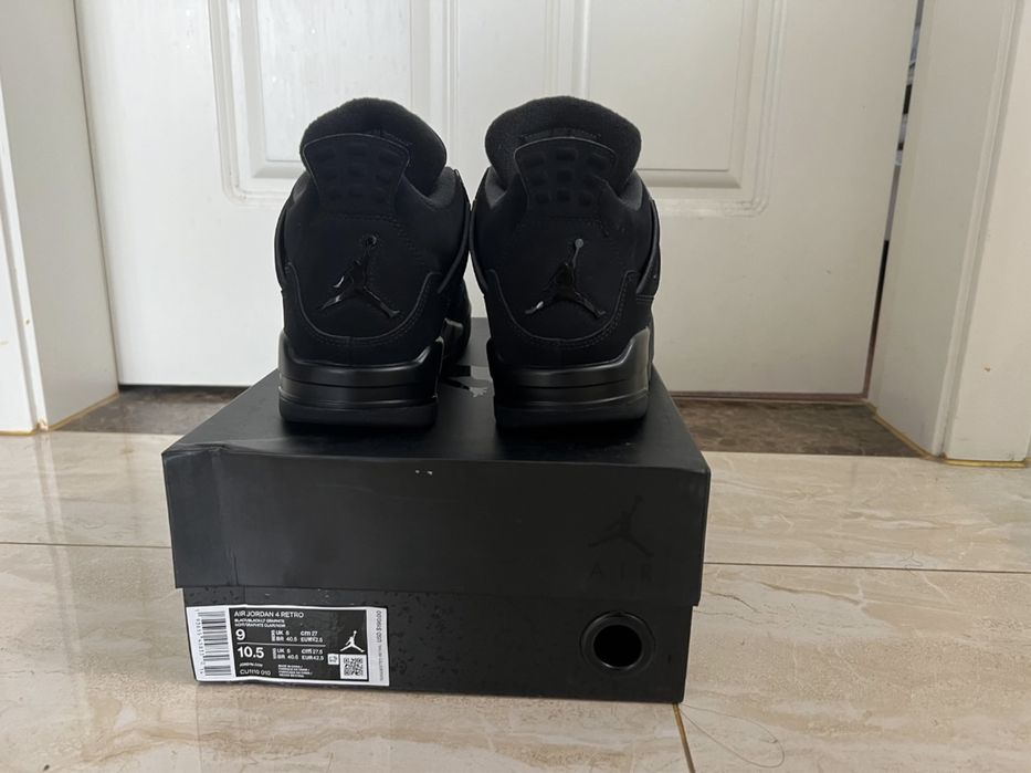 Buty Nike Air Jordan 4 black cat