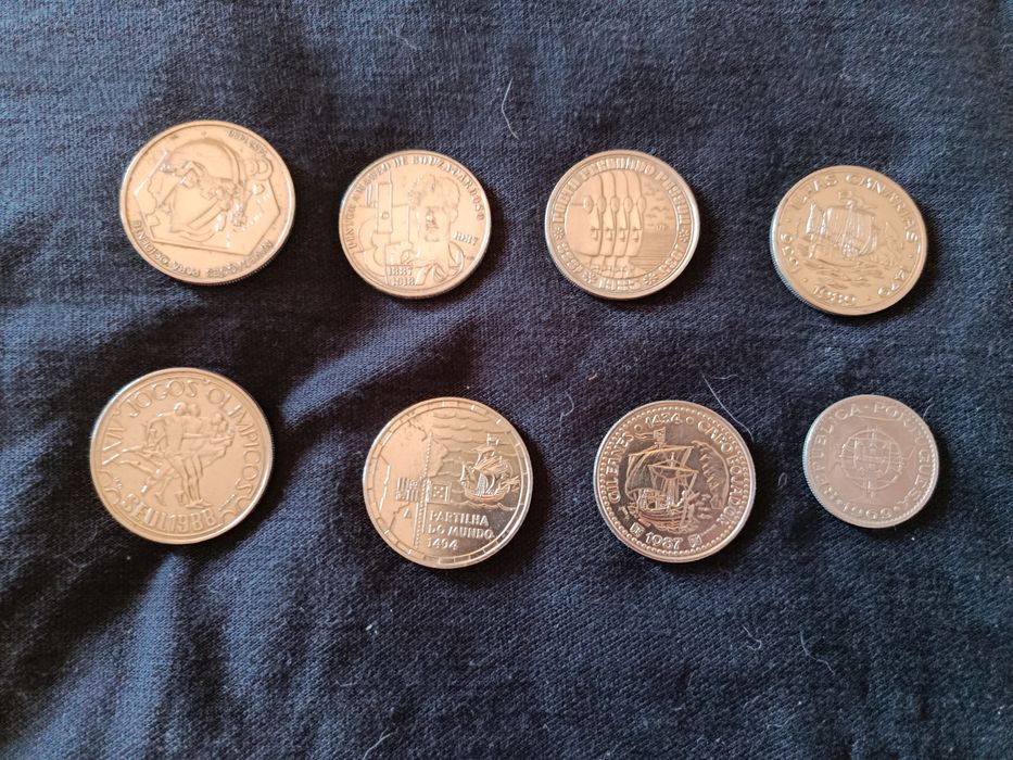 Moedas escudos bom negócio