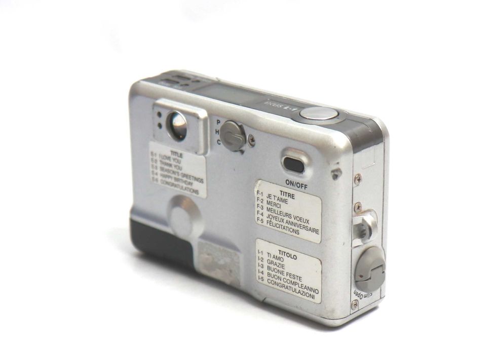 Canon Ixus L1 máquina fotográfica analógica (de rolo)