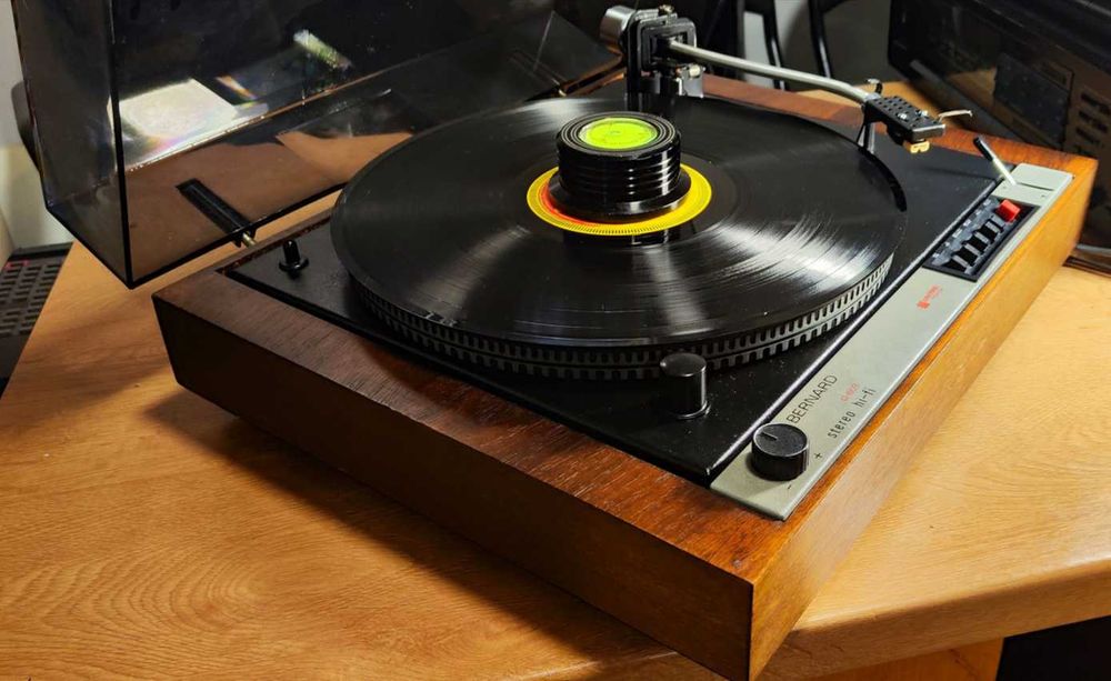 Gramofon Bernard G-603 fs Unitra-Fonica sprawny i oryginalny pierwszy model nowa wkładka Audio Technica