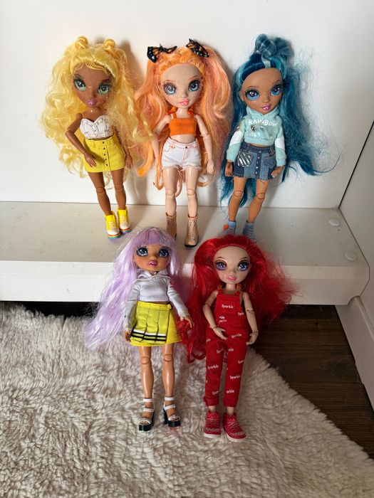 Zestaw lalek rainbow high lalki junior