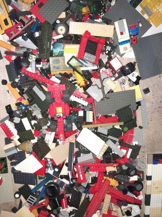 20000 peças de lego, várias construções