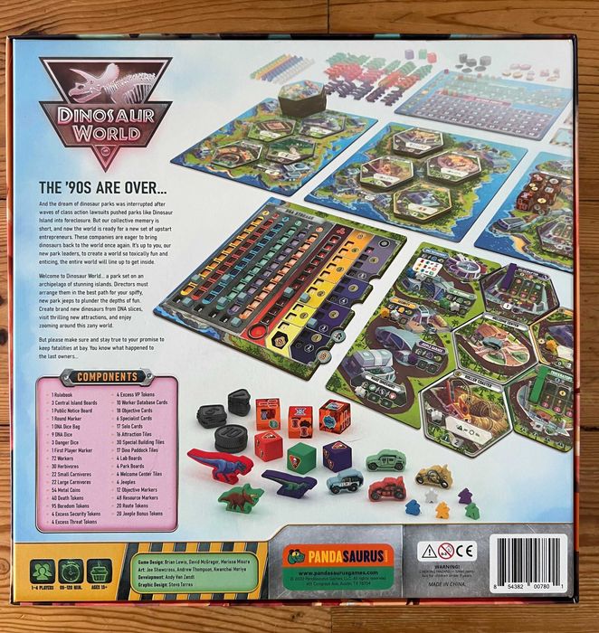 Dinosaur World + Ice Age, Water, Hybrid Packs — Jogo de Tabuleiro