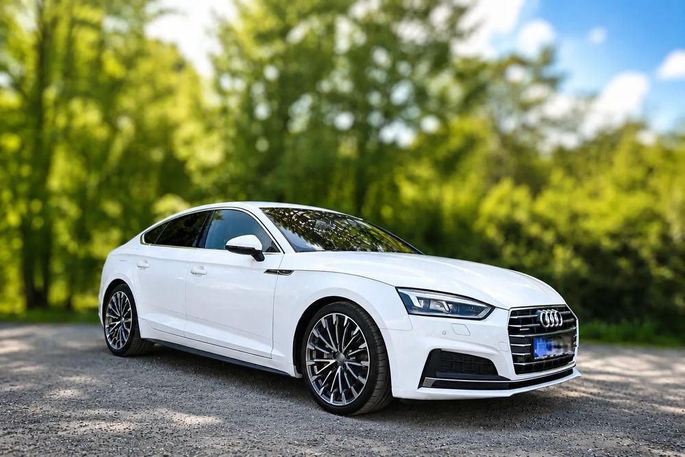 Audi A5 Sportback Audi A5 2017r Salon PL Quattro Matrix B&O 2xKoła Audi Thule SLine Navi