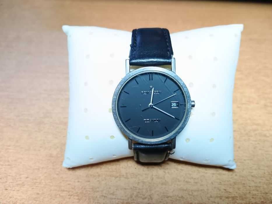 Годинник наручний титановий Romanson Titanium DL9782CMBWA3C2 (DL9782CMWH BLACK)