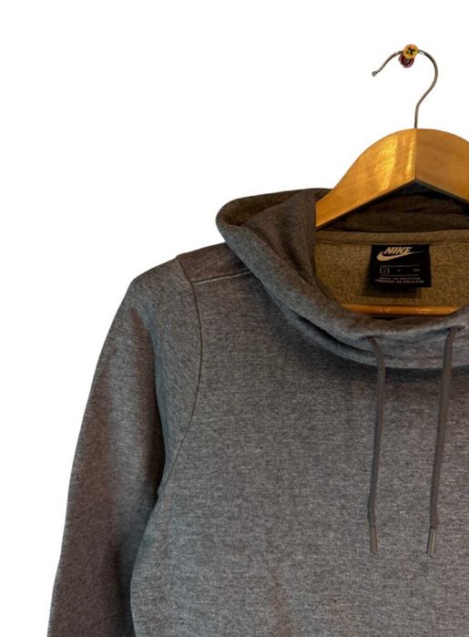 Bluza z kapturem Nike szara s
