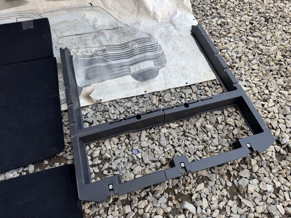 Підлога багажника гольф 5, 6 golf пол подвійна двойна підлога