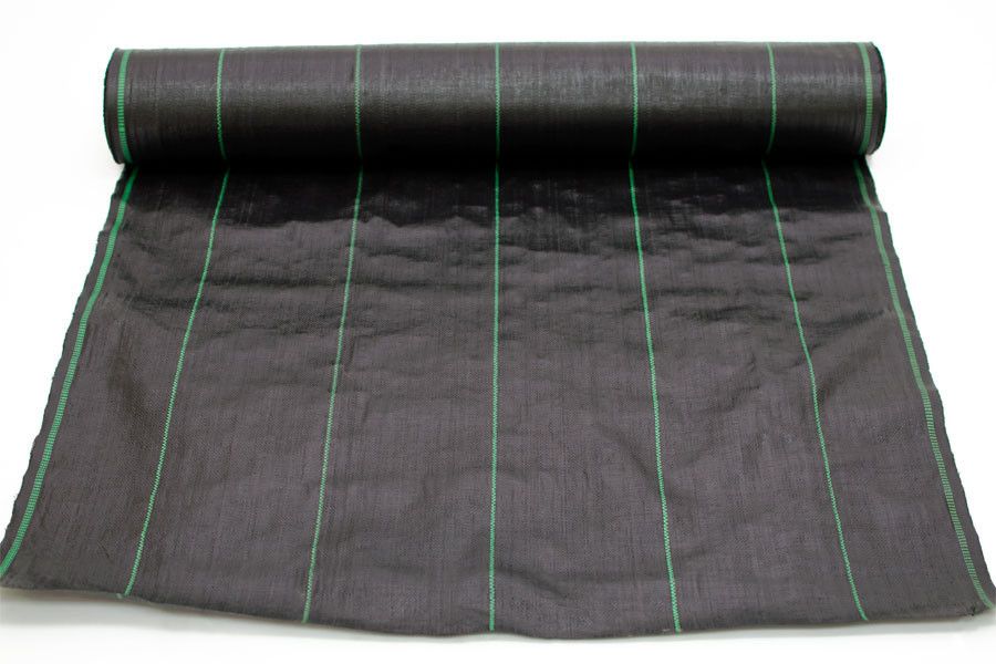 Agrotkanina CZARNA tniemy na wymiar 90 g/m2  1,6m