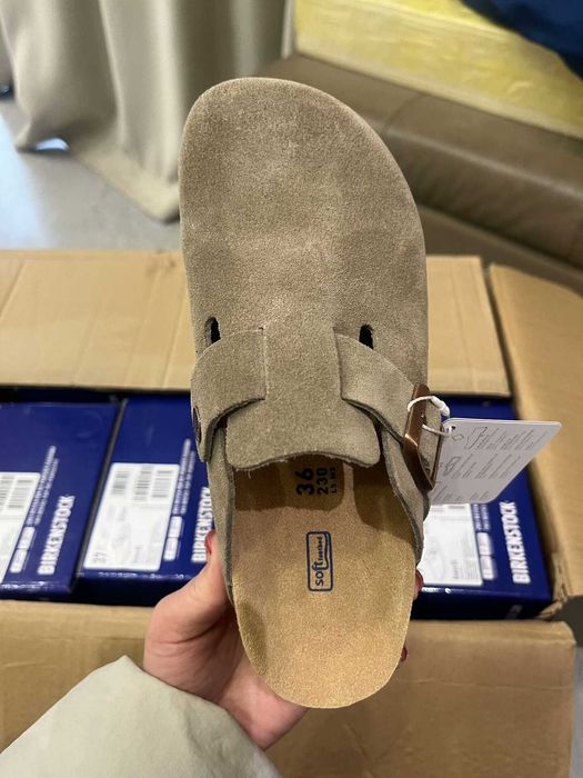 Birkenstock Boston brązowe 41