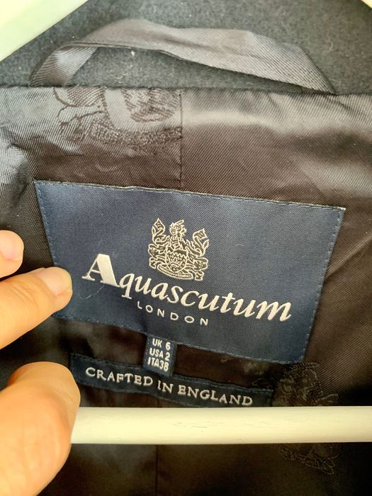 Пальто Aquascutum England шерсть