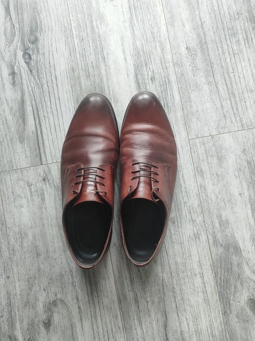 Buty meskie, 45 rozmiar. LASOCKI, skóra naturalna, używane.