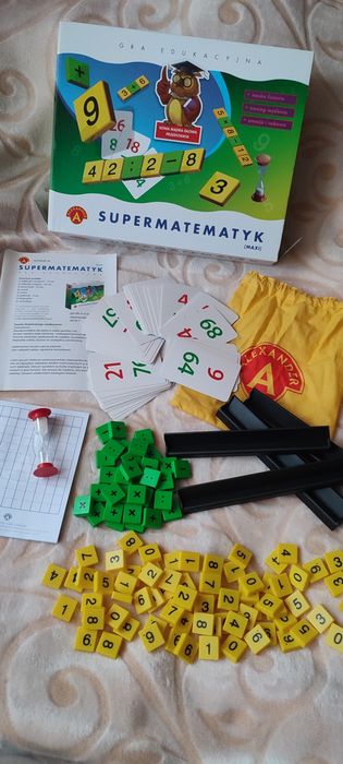 Super matematyk Maxi Gra edukacyjna Alexander