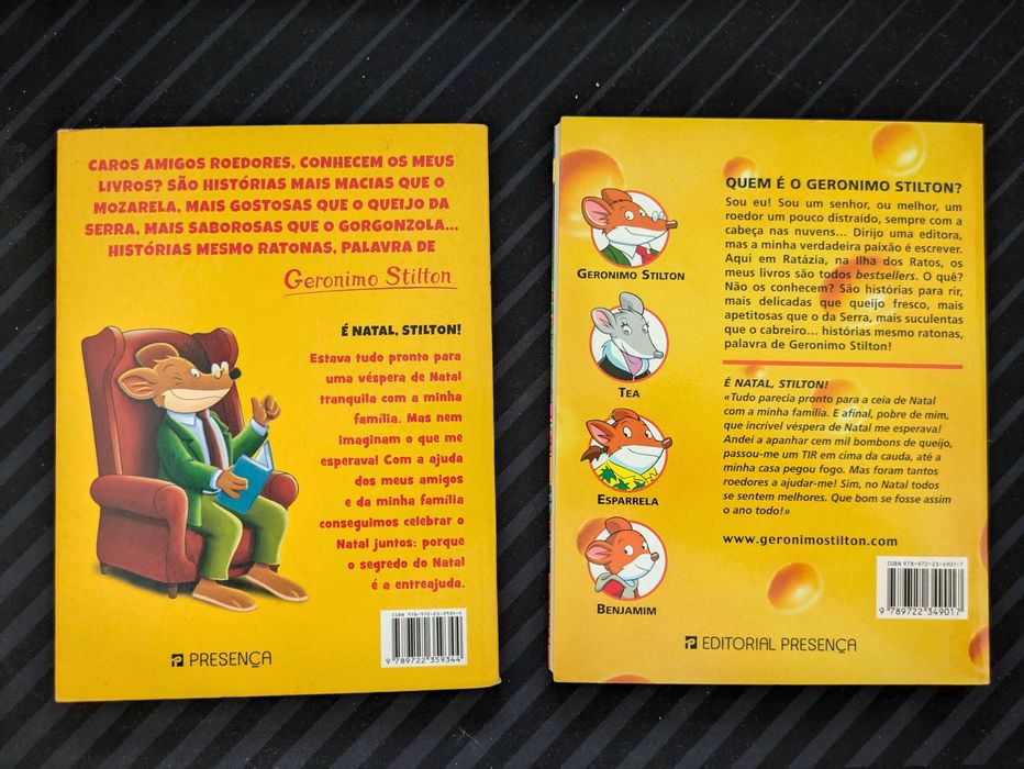 Vendo Livros do Geronimo Stilton 52 e 65